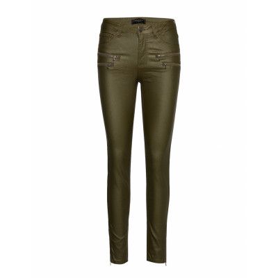Fqaida-Pa-7/8-Cooper *Villkorat Erbjudande Trousers Leather Leggings/Byxor Grön FREE/QUENT