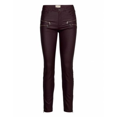 Fqaida-Pa-7/8-Cooper *Villkorat Erbjudande Trousers Leather Leggings/Byxor Röd FREE/QUENT