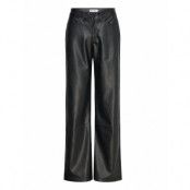 Ahlvar Gallery Aina Pu Leather Trousers Svart