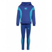 Air Ft Po Legging Set Sport Sweatsuits Blue Nike
