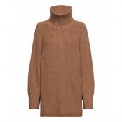 Alain Sweater Tops Knitwear Turtleneck Brun Stylein