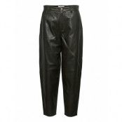 Alba Forest Leather Trousers Leather Leggings/Byxor Svart FIVEUNITS