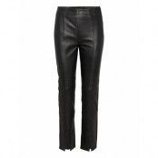 Albion Pant Bottoms Trousers Leather Leggings-Byxor Svart Deadwood
