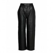 Aliahgz Culotte Leather Leggings/Byxor Svart Gestuz