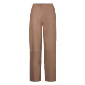 Aliciadep Pants *Villkorat Erbjudande Trousers Leather Leggings/Byxor Brun DEPECHE