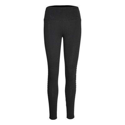 Aline Leggings 4/4 Eco J. Str Leggings Svart Guess Activewear