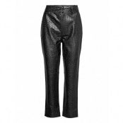 Alivia Trousers Trousers Leather Leggings/Byxor Svart Twist & Tango