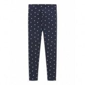 All Over Printed Leggings Leggings Marinblå Tom Tailor