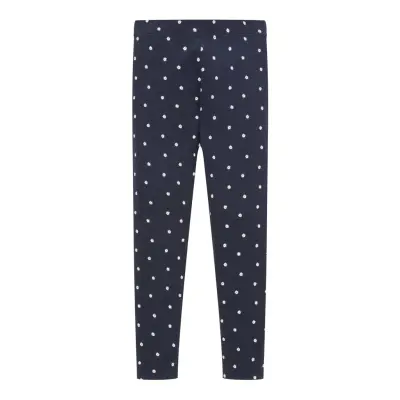 All Over Printed Leggings Leggings Marinblå Tom Tailor