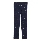 Tom Tailor Allover Printed Leggings Marinblå