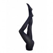 Alma Rib *Villkorat Erbjudande Lingerie Pantyhose & Leggings Marinblå Swedish Stockings