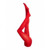 Alma Rib *Villkorat Erbjudande Lingerie Pantyhose & Leggings Röd Swedish Stockings
