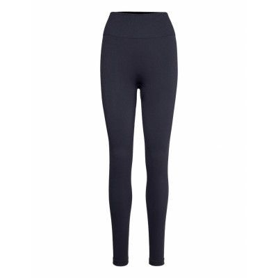 Alma Seamless Leggings 4/4 Running/training Tights Blå Guess Activewear
