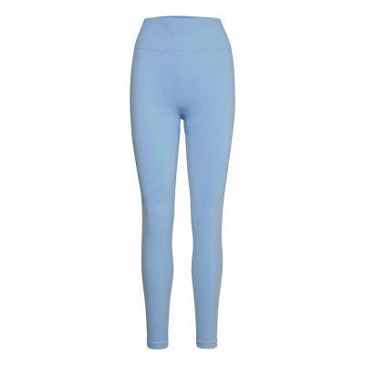 Alma Seamless Leggings 4/4 Running/training Tights Blå Guess Activewear