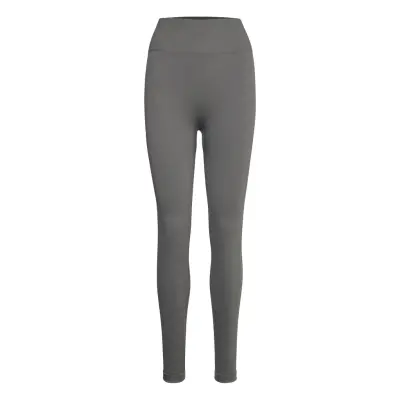 Alma Seamless Leggings 4/4 Running/training Tights Grå Guess Activewear