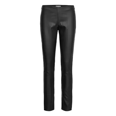 Anannapw Pa Leather Leggings/Byxor Svart Part Two