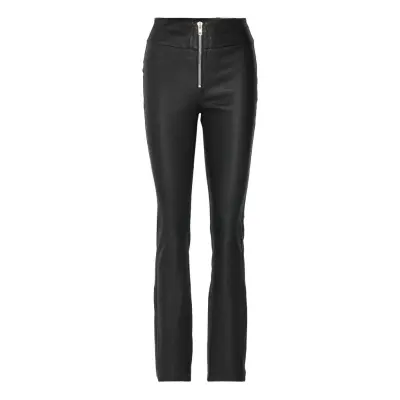 Notes Du Nord Anna Leather Pants Svart