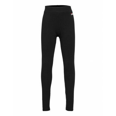 Ant Lla Logo Legging Leggings Svart FILA