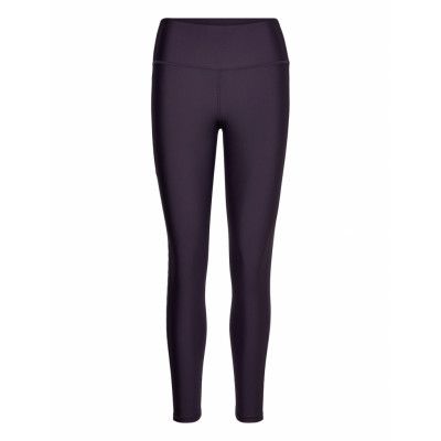 Armour Branded Legging Sport Running-training Tights Purple Under Armour