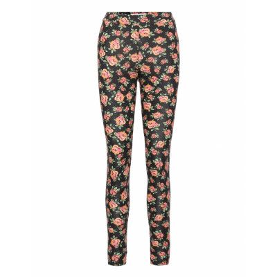 Floral Print Leggings Bottoms Leggings Multi/patterned Mango