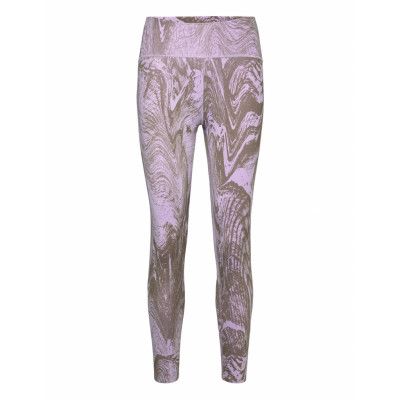 Asmc Tpr O 7/8 Sport Running-training Tights Purple Adidas By Stella McCartney