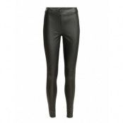 Ava Trousers Leather Leggings/Byxor Svart Modström