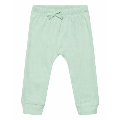 Baggy Rib Jersey Leggings *Villkorat Erbjudande Sweatpants Mjukisbyxor Grön Copenhagen Colors