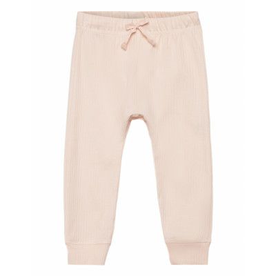 Baggy Rib Jersey Leggings *Villkorat Erbjudande Sweatpants Mjukisbyxor Rosa Copenhagen Colors