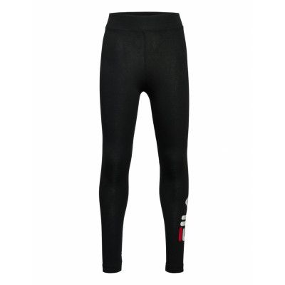Bambari Classic Logo Leggings Sport Leggings Svart FILA