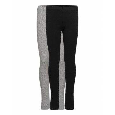Basic Leggings Bottoms Leggings Svart Minymo