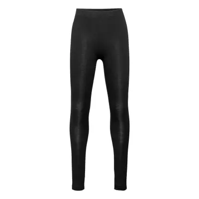 Basic Leggings Noos Sustainable *Villkorat Erbjudande Leggings Svart The New
