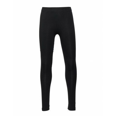 Basic Leggings Solid Leggings Svart Lindex