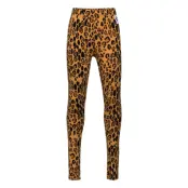 Mini Rodini Basic Leopard Leggings Brun
