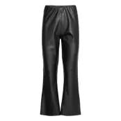 Batisz Pants Trousers Leather Leggings/Byxor Svart Saint Tropez