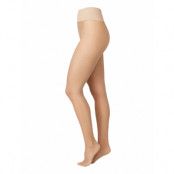 Beata Seamless Tights Lingerie Pantyhose & Leggings Beige Swedish Stockings