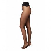 Beata Seamless Tights Lingerie Pantyhose & Leggings Black Swedish Stockings
