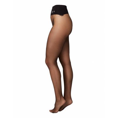 Swedish Stockings Beata Seamless Tights Svart