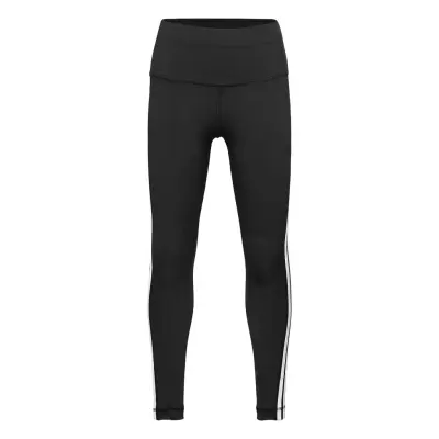 Believe This 3-Stripes Tights Running/training Tights Svart Adidas Performance