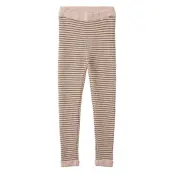 Benna Rib Leggin *Villkorat Erbjudande Leggings Rosa Fliink