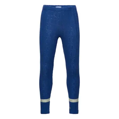 Bi Color Leggings Leggings Blå Bobo Choses