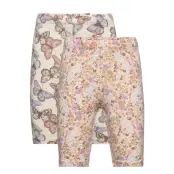 Biker Leggings Ao Printed 2 Pa Cykelshorts Multi/mönstrad Lindex