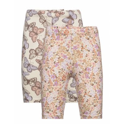 Biker Leggings Ao Printed 2 Pa Cykelshorts Multi/mönstrad Lindex