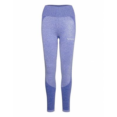 Famme Black Elevate Wave Leggings Blå