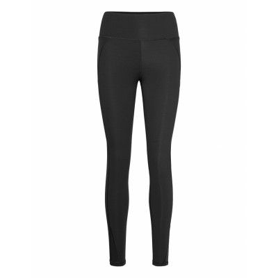 Black Lux Tights Running/training Tights Svart Famme