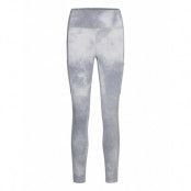 Tie Dye Leggings Running/training Tights Grå Famme