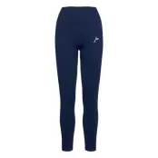 Black Vortex Leggings Running/training Tights Blå Famme