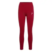 Black Vortex Leggings Running/training Tights Röd *Villkorat Erbjudande Famme