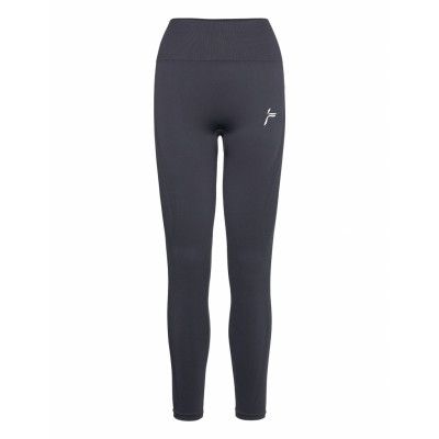 Black Vortex Leggings Sport Running-training Tights Grey Famme
