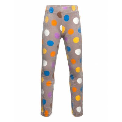 Bubbles Velour Pants Bottoms Leggings Multi/patterned Martinex