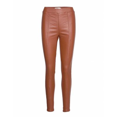 Bylola Bykiko Legging - Trousers Leather Leggings/Byxor Brun B.young